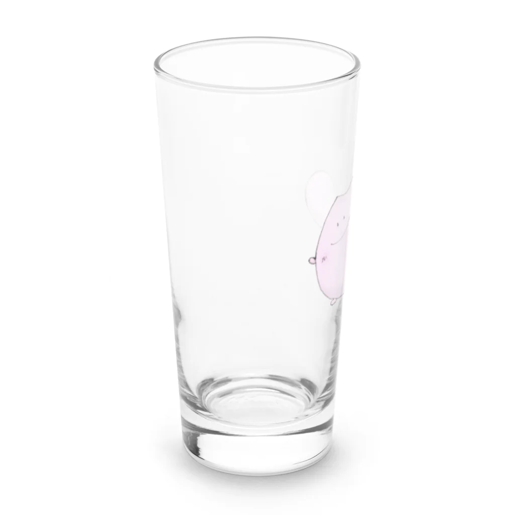 nekooteのにゃぴわらちゃん Long Sized Water Glass :left