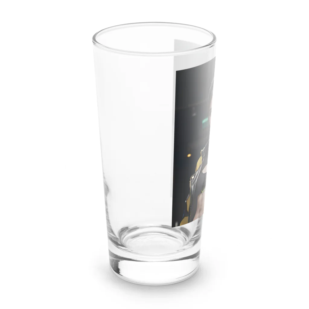 onimomo3の栖家幡　華憐 Long Sized Water Glass :left