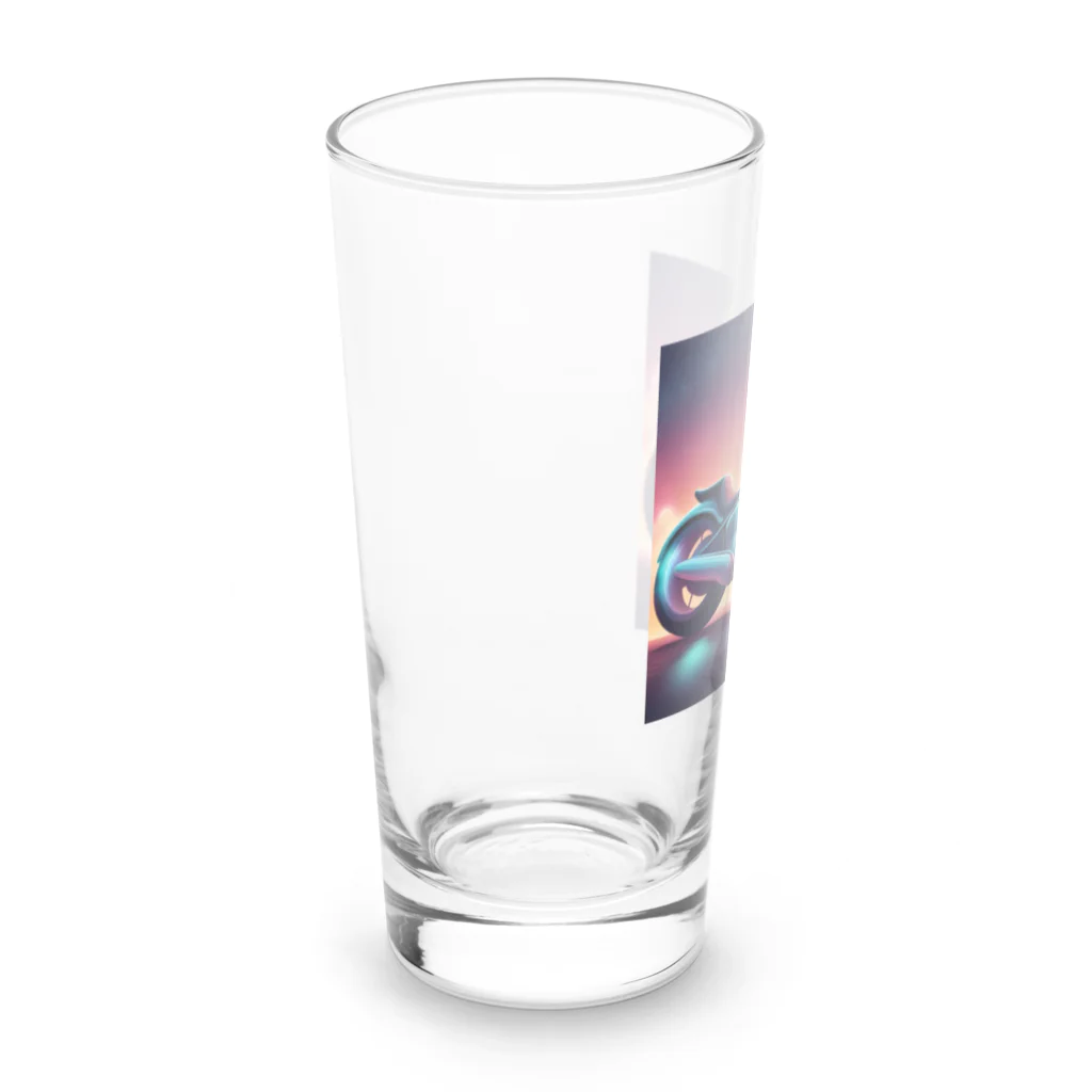 hirohitoshimaのかっこいいバイク Long Sized Water Glass :left