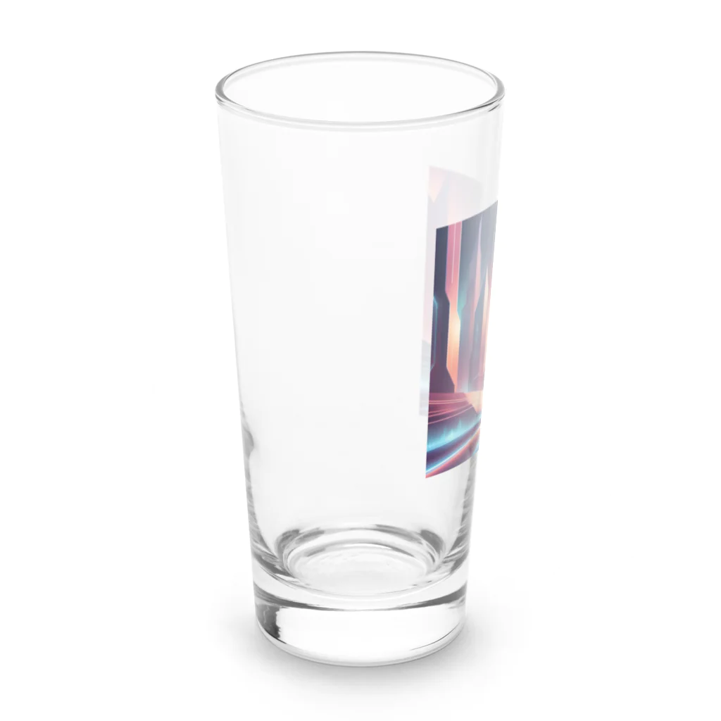 dana_tの未来都市 Long Sized Water Glass :left