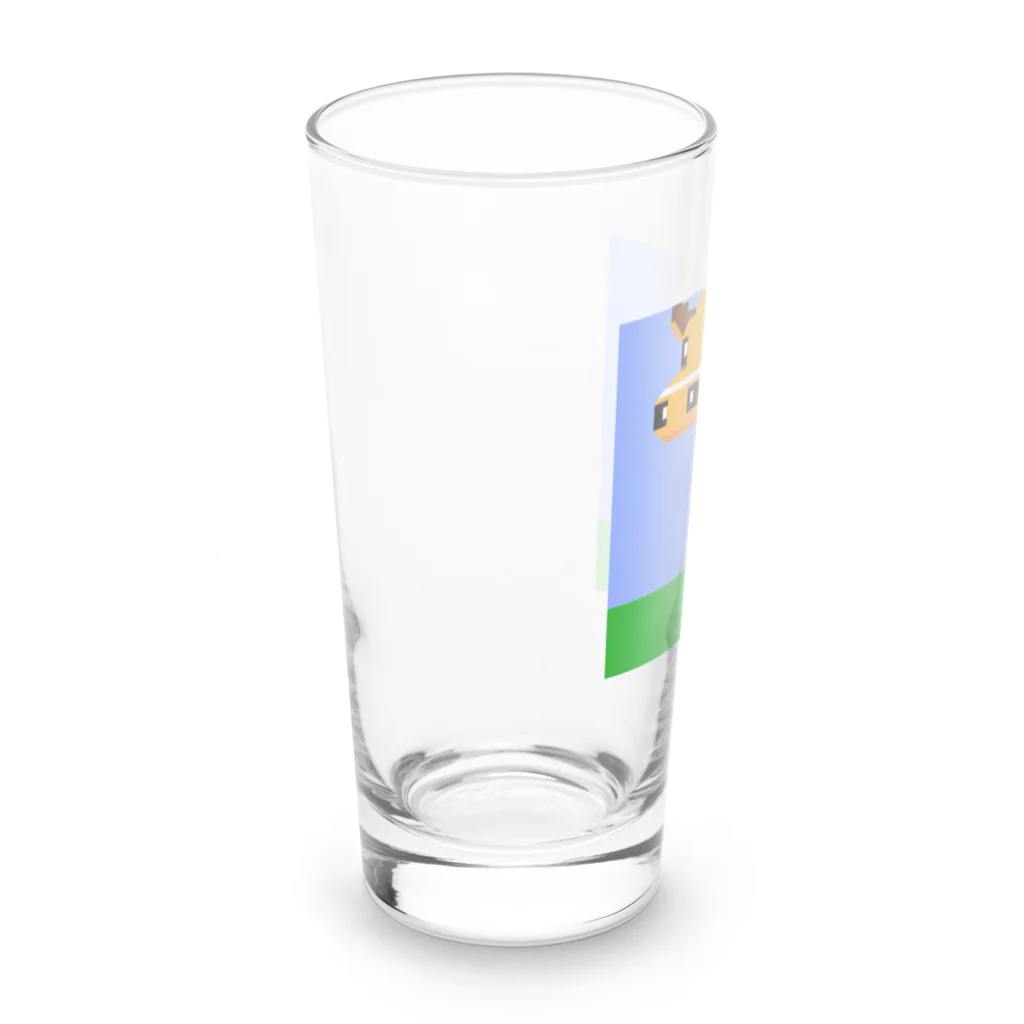 妖怪 白狐堂にようこその件の牛 Long Sized Water Glass :left