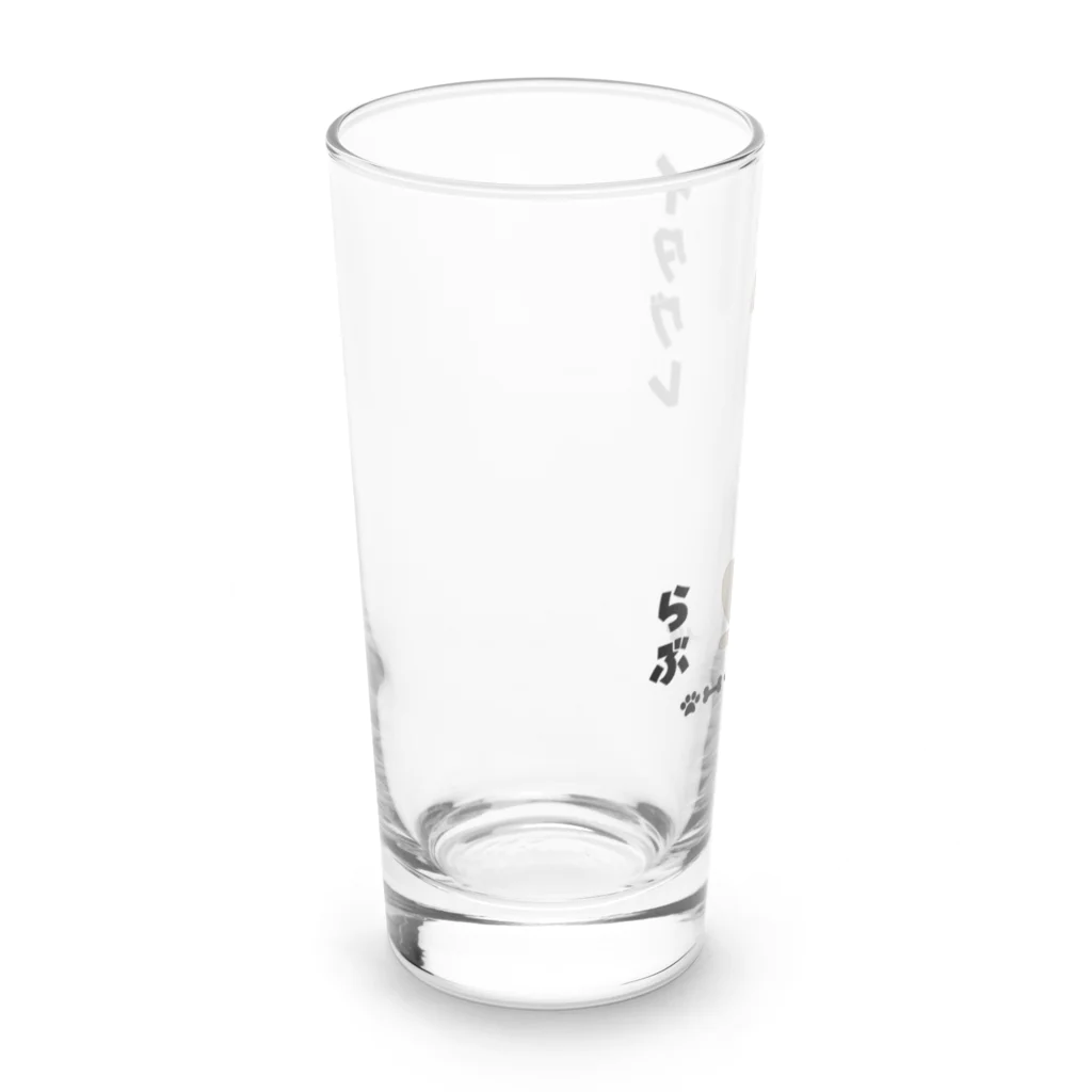 わんだーぱうだーのイタグレらぶ Long Sized Water Glass :left