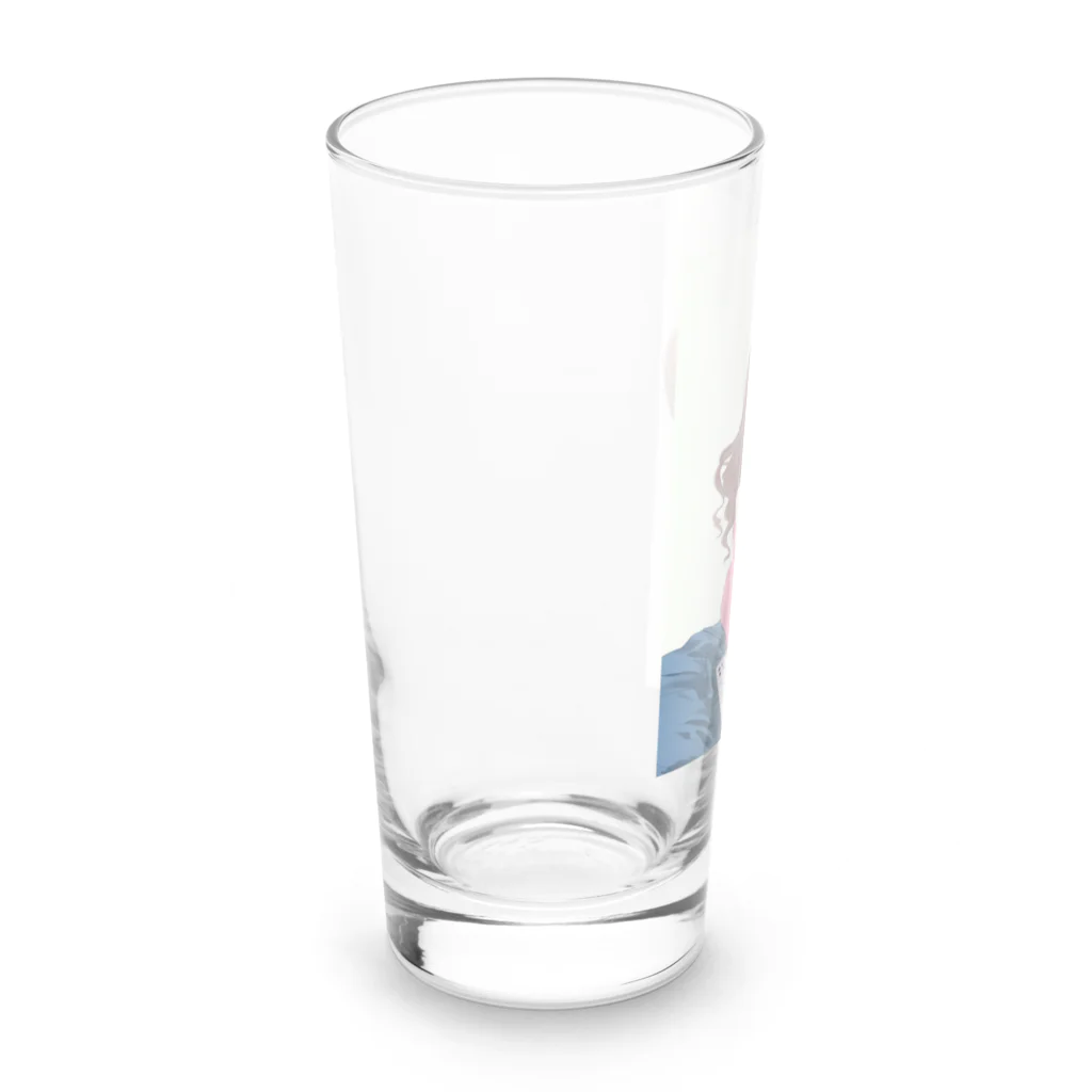 ラッキーLOVEの地雷っ娘 Long Sized Water Glass :left