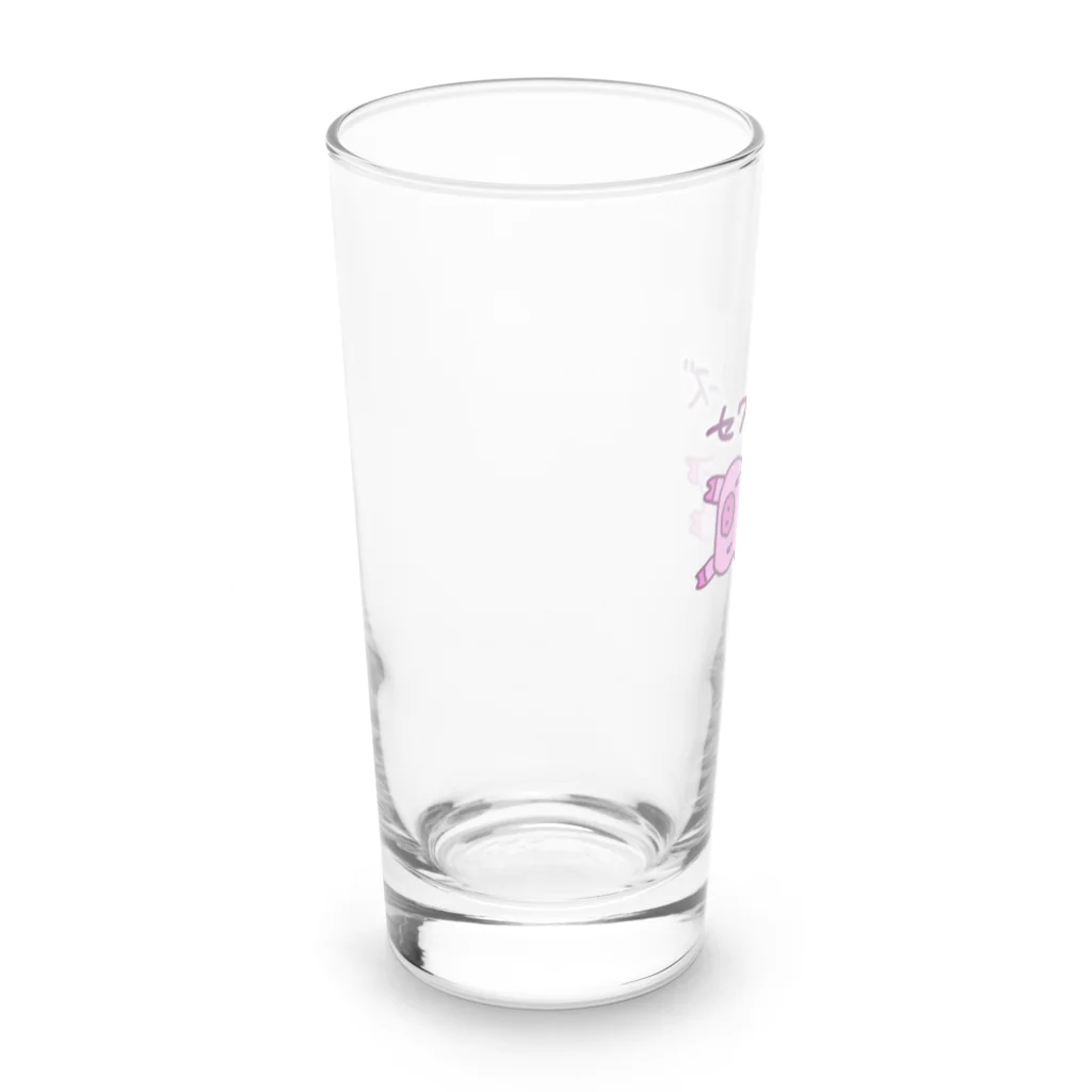 idolizeのぶたちゃんのセクシーポーズ Long Sized Water Glass :left