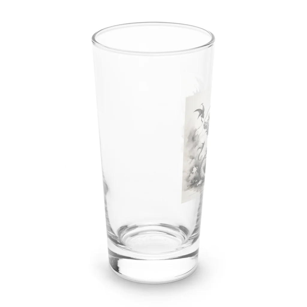 070-7412-0063の舞龍 Long Sized Water Glass :left