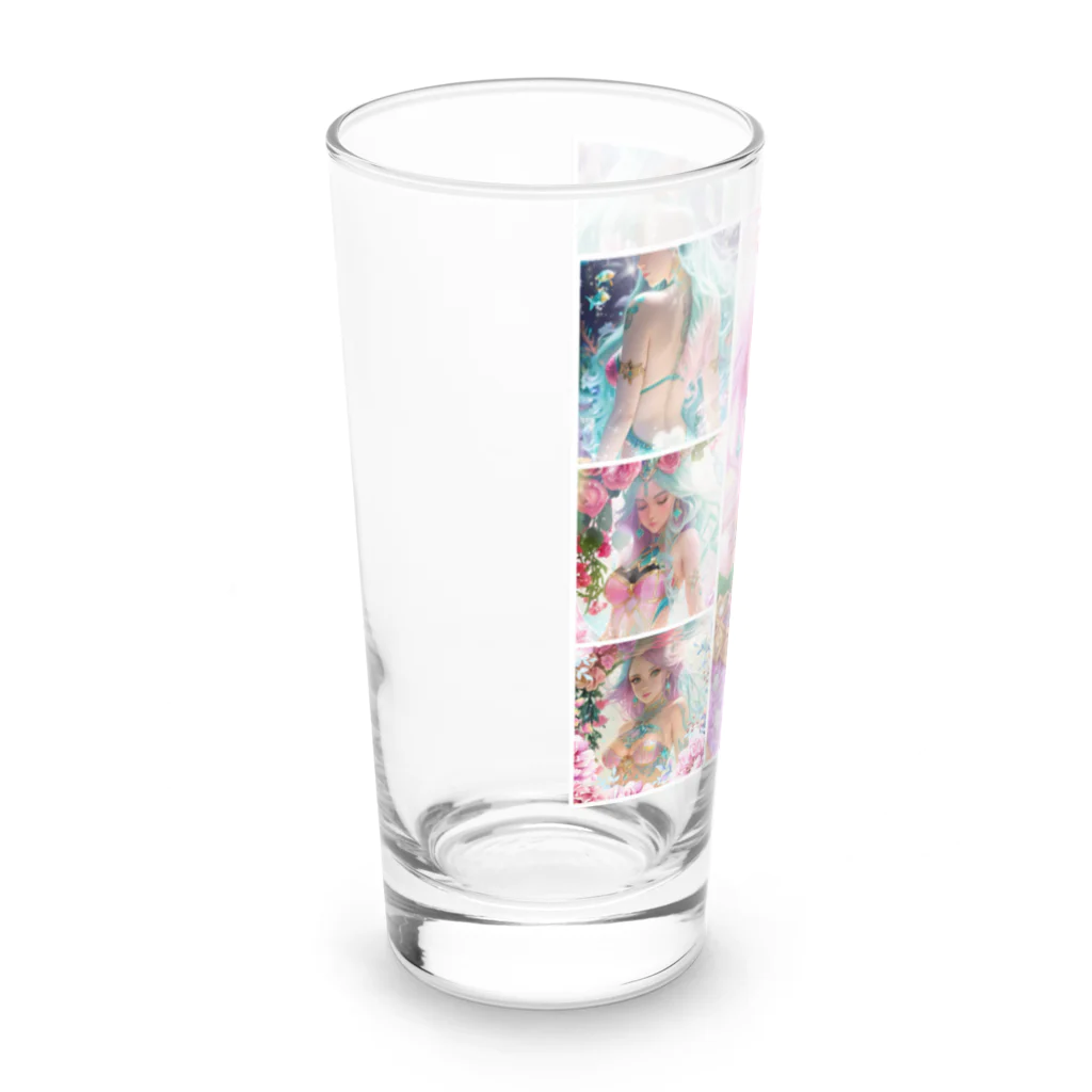 💖宇宙整体♪🌈♪こころからだチャンネル♪💖のhealing move  mermaid REINA Long Sized Water Glass :left