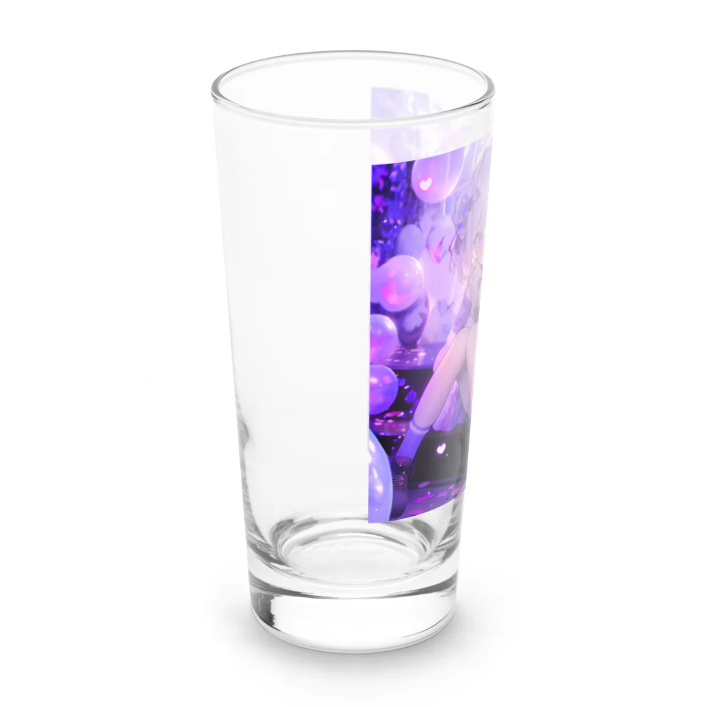 エクレア【eclair】AIイラスト×オリジナルグッズのゴシック少女 Long Sized Water Glass :left