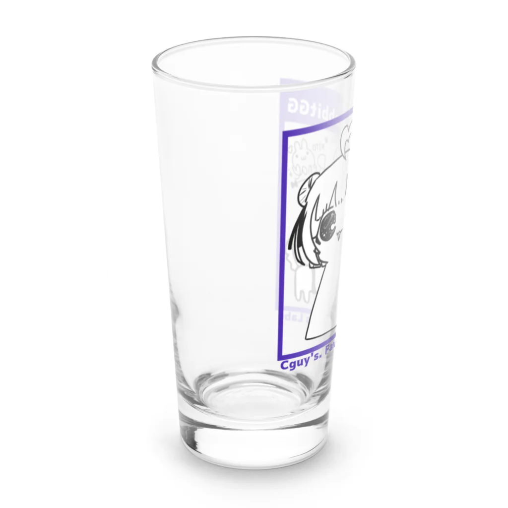 弐兎れぇな公式オンラインショップのCguy's RabbitGG Long Sized Water Glass :left