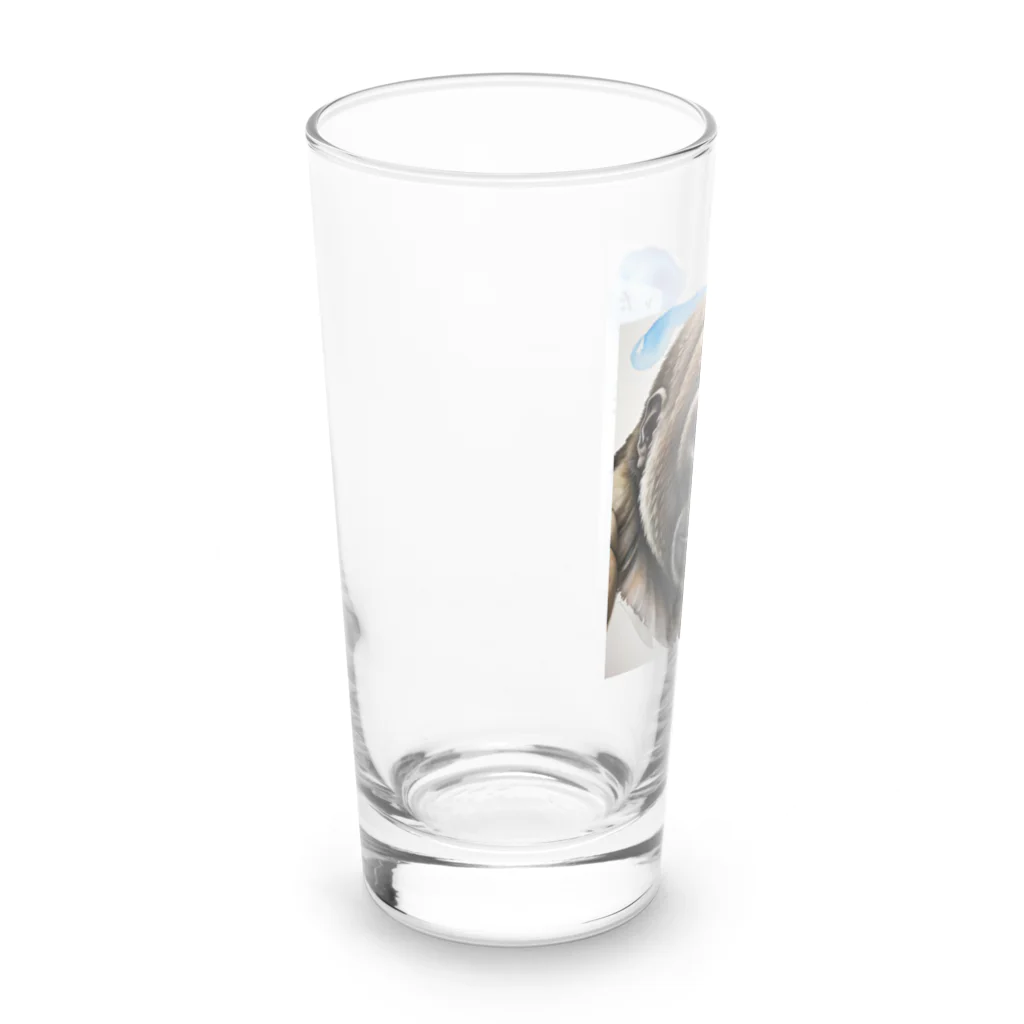 Animal_murmurのゴリラ呟き Long Sized Water Glass :left