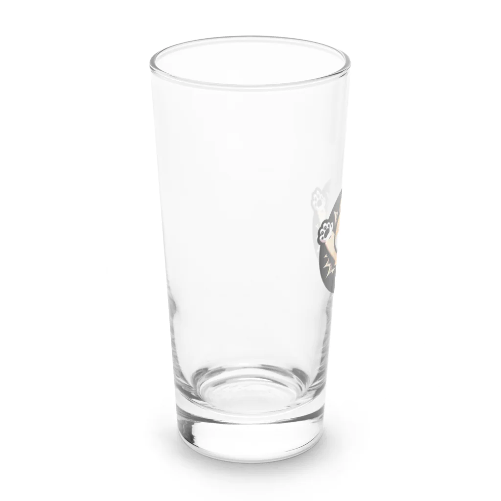 ショップリトのしば犬きくまるグッズ Long Sized Water Glass :left