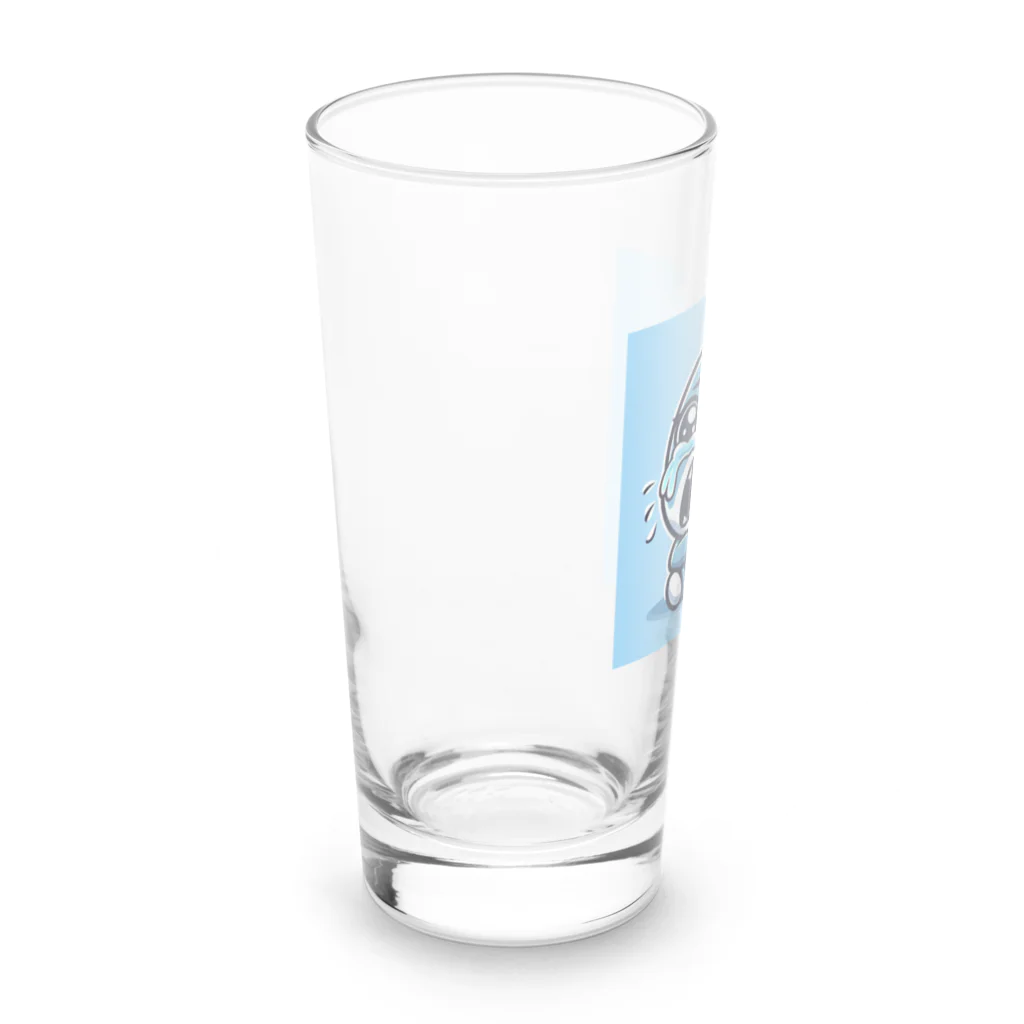 ryoの店の泣き虫シャーク Long Sized Water Glass :left