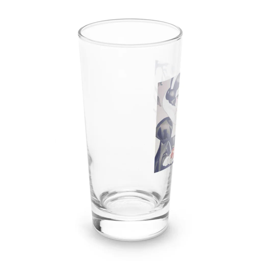 凡人-bonjin-のダークファンタジー白雪姫 Long Sized Water Glass :left