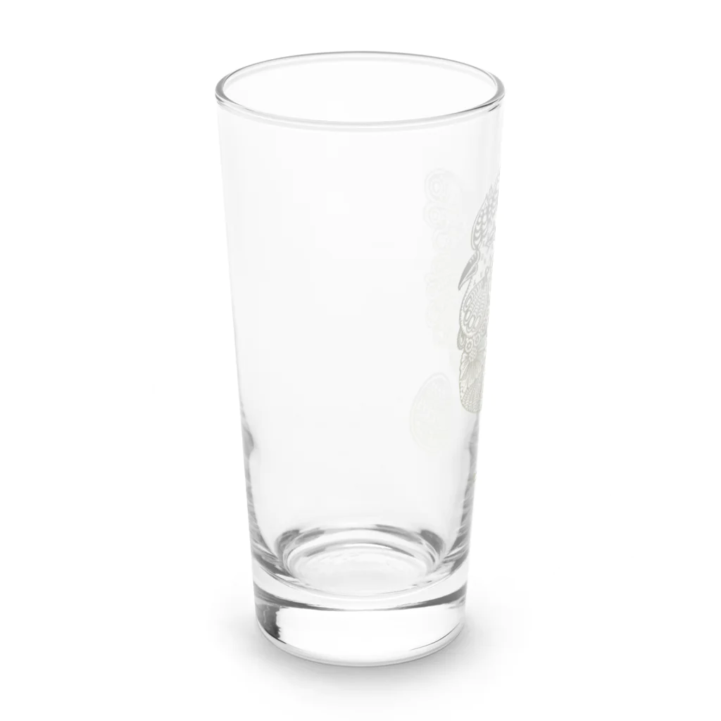 heymar のとり　グラデーション Long Sized Water Glass :left