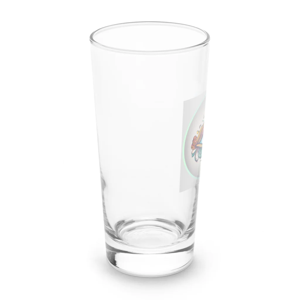 Persona MoMのオレンジの第3のeye Long Sized Water Glass :left