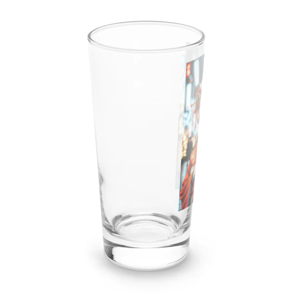 Modern Masteryの和洋折衷クリスマス Long Sized Water Glass :left