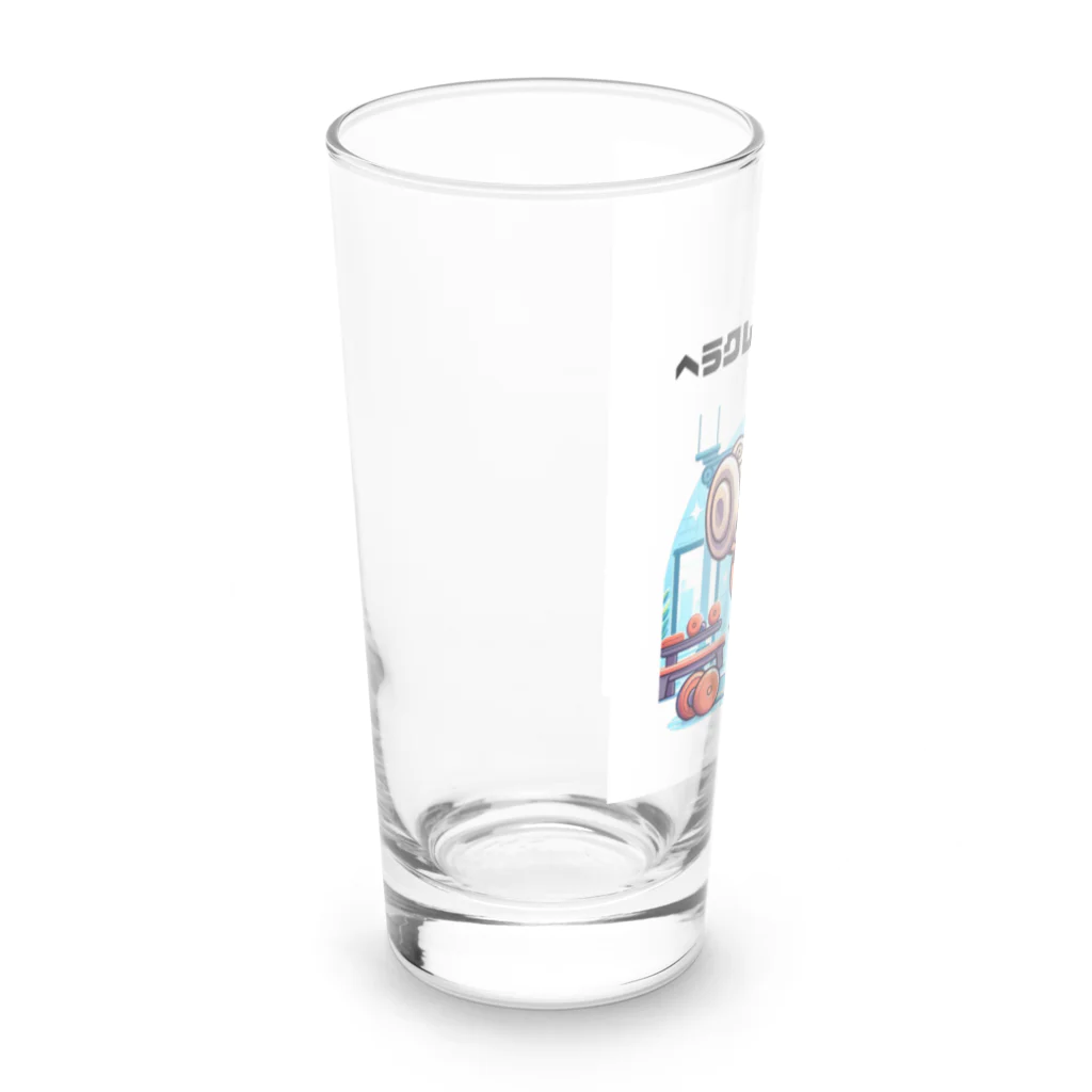 ビーナスキュートちゃんのヘラクレス・フィットネス・クラブ Long Sized Water Glass :left