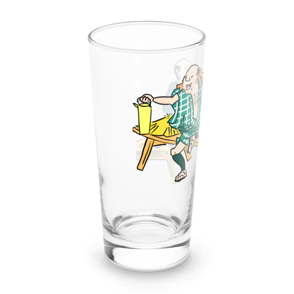 ひとつ葉ショップの「浮世絵の中の人たち」シリーズ Long Sized Water Glass :left