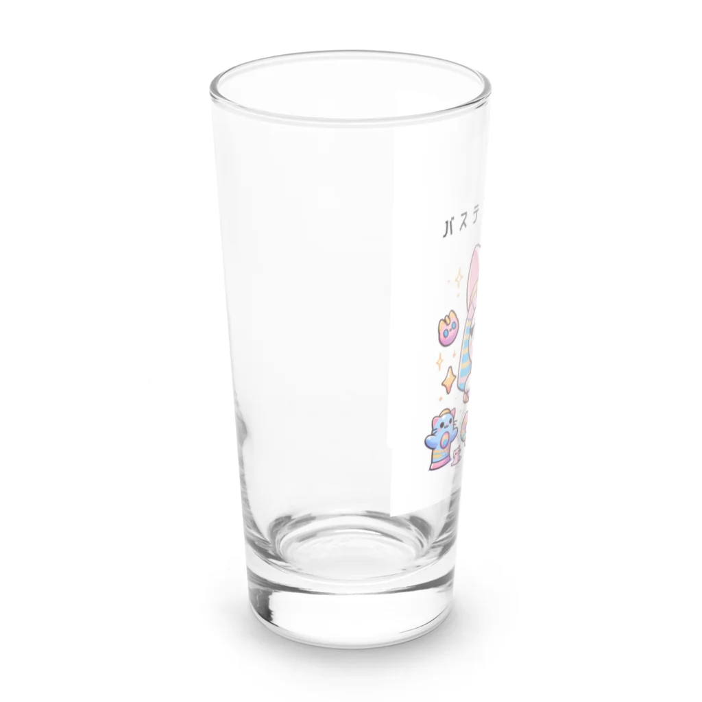 ビーナスキュートちゃんの神猫の遊び時間 Long Sized Water Glass :left