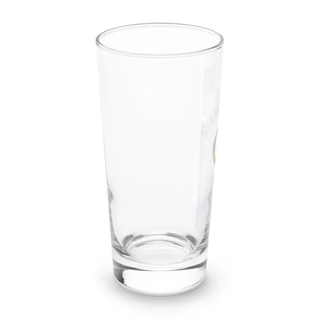 Δray☆storeの透明薔薇の火 (白・表) Long Sized Water Glass :left