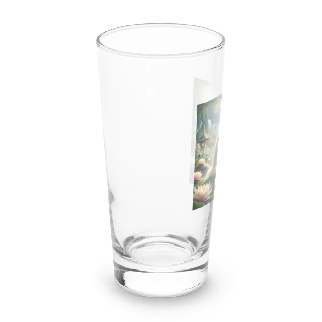 ゆずこの釈迦ラニアン Long Sized Water Glass :left