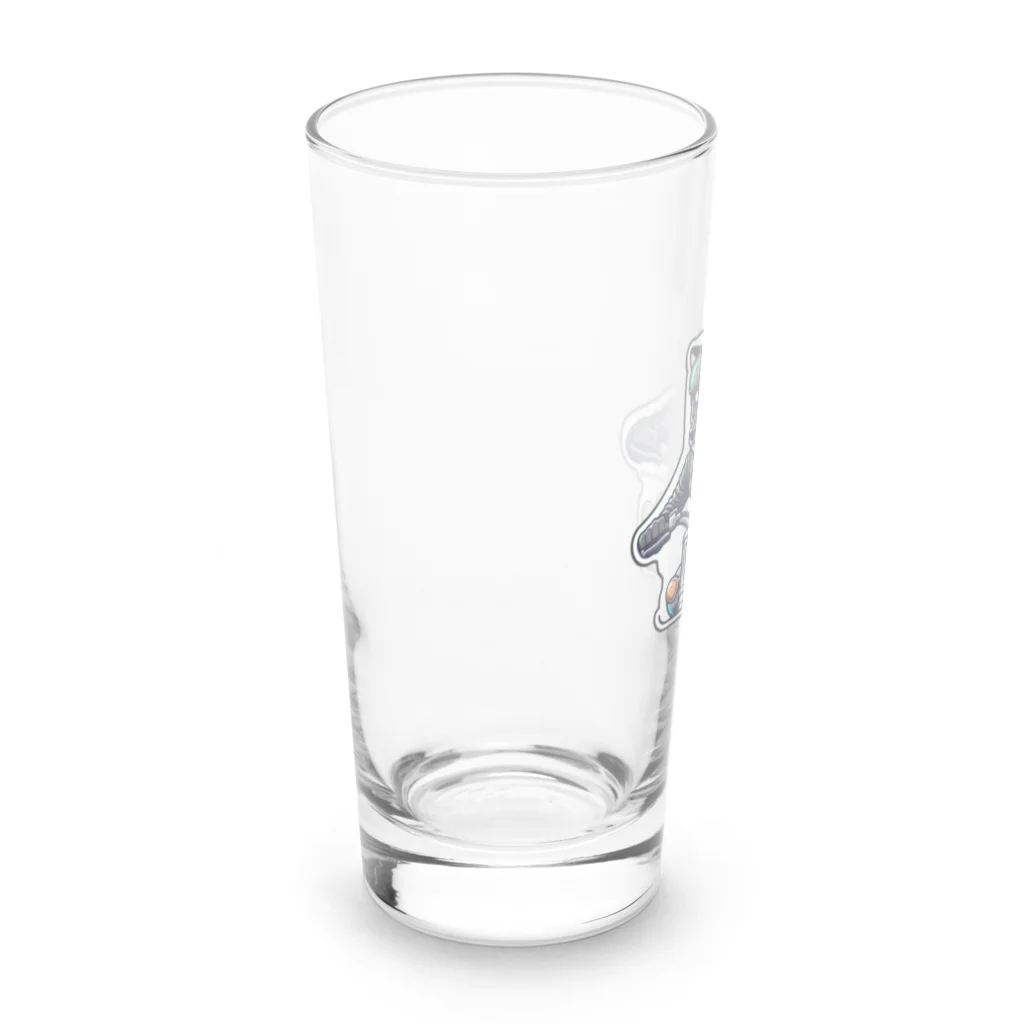 シバライダーロードの柴ライダーロード Long Sized Water Glass :left