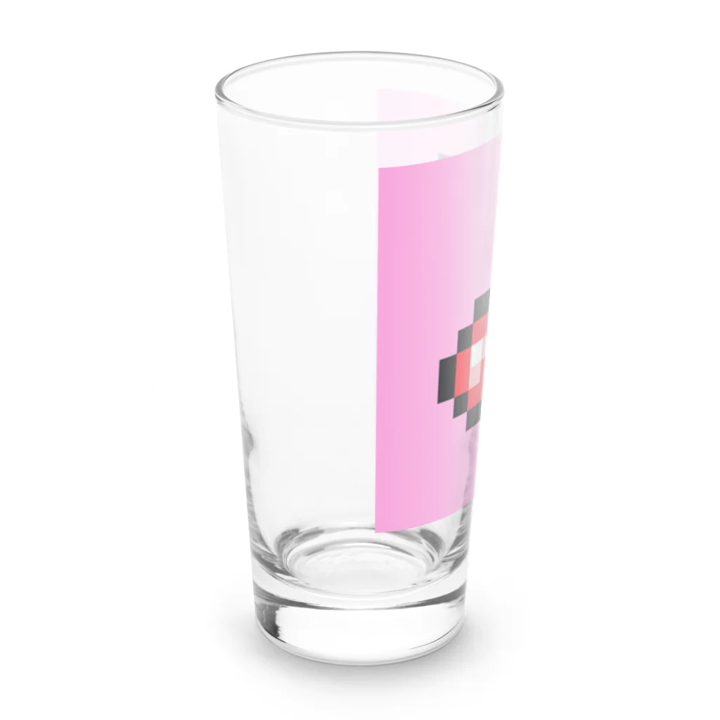 takuSHOP99のドット絵のサクランボ Long Sized Water Glass :left