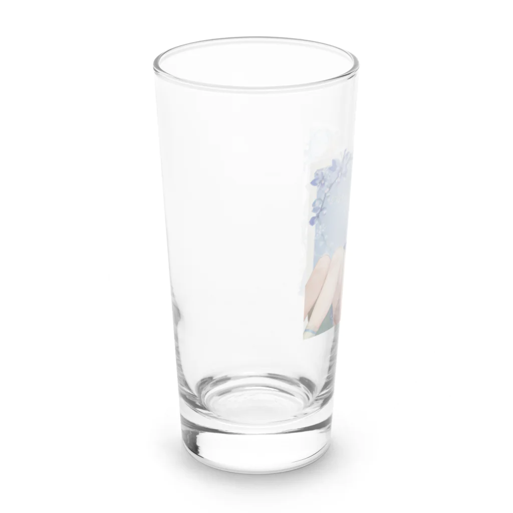 MonMochiの着物の少女 Long Sized Water Glass :left