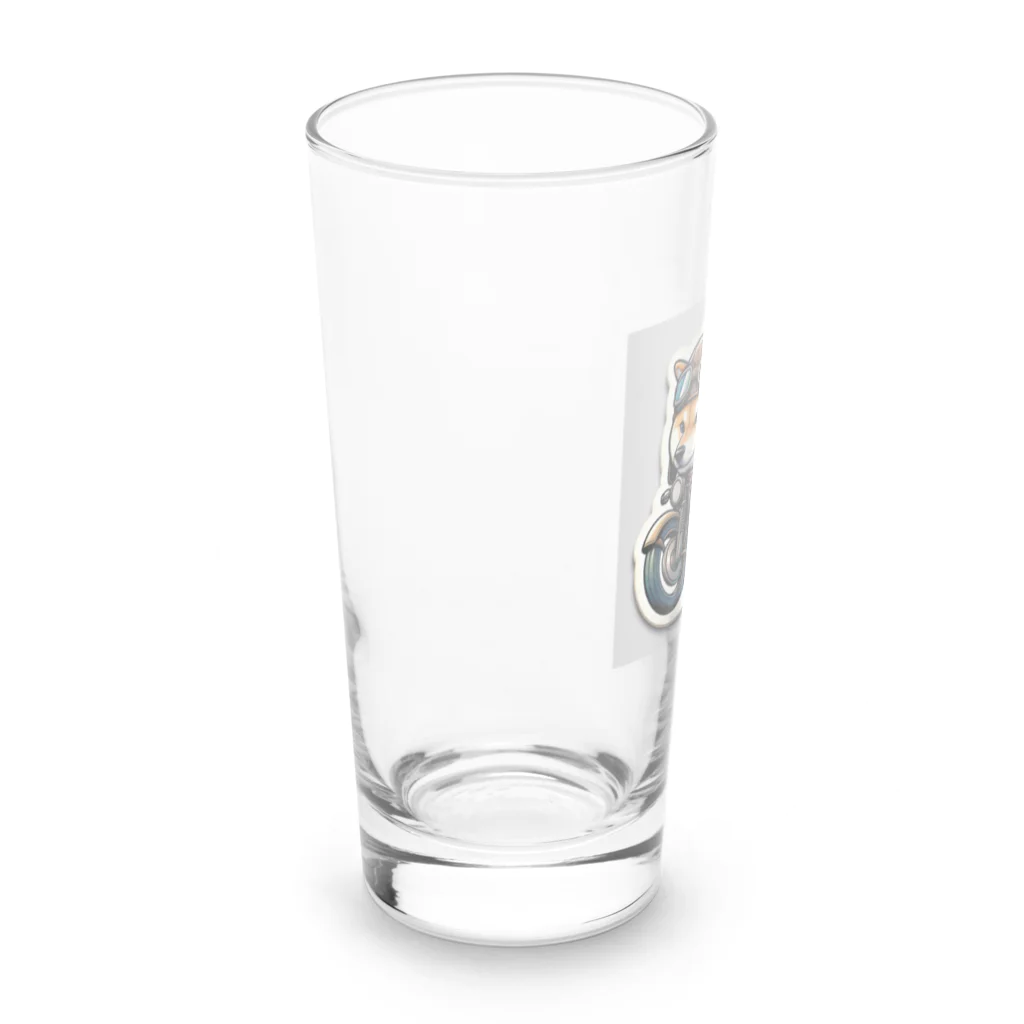 シバライダーロードの柴ライダーロード Long Sized Water Glass :left