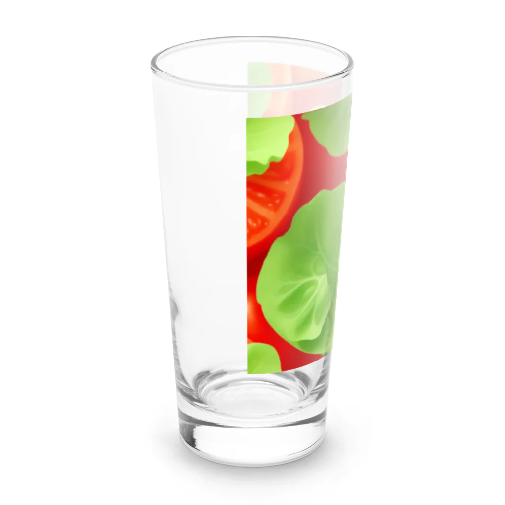 ポンキチはうすのれたすとまと Long Sized Water Glass :left