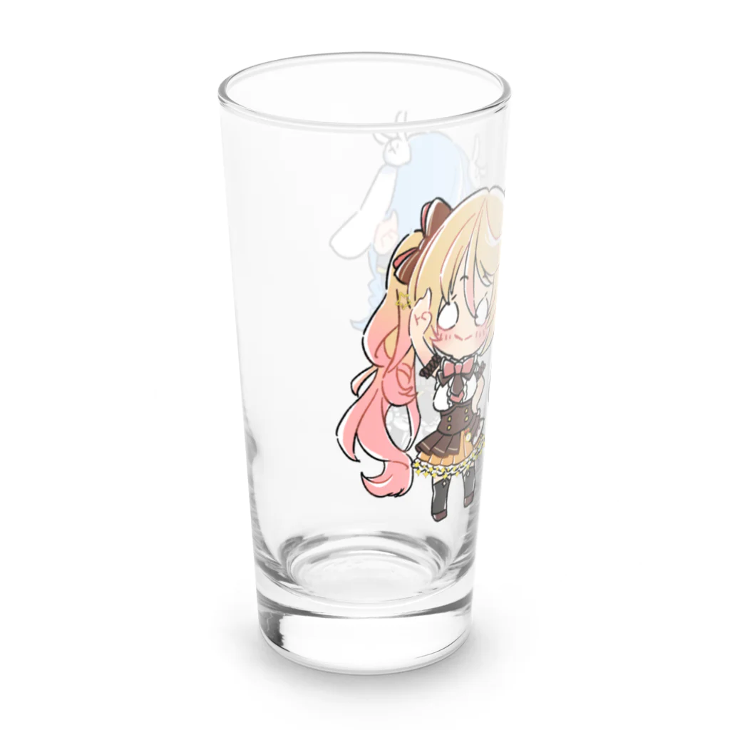 usabit.のぐっず屋さんのななゆ+うさぎガンマン Long Sized Water Glass :left