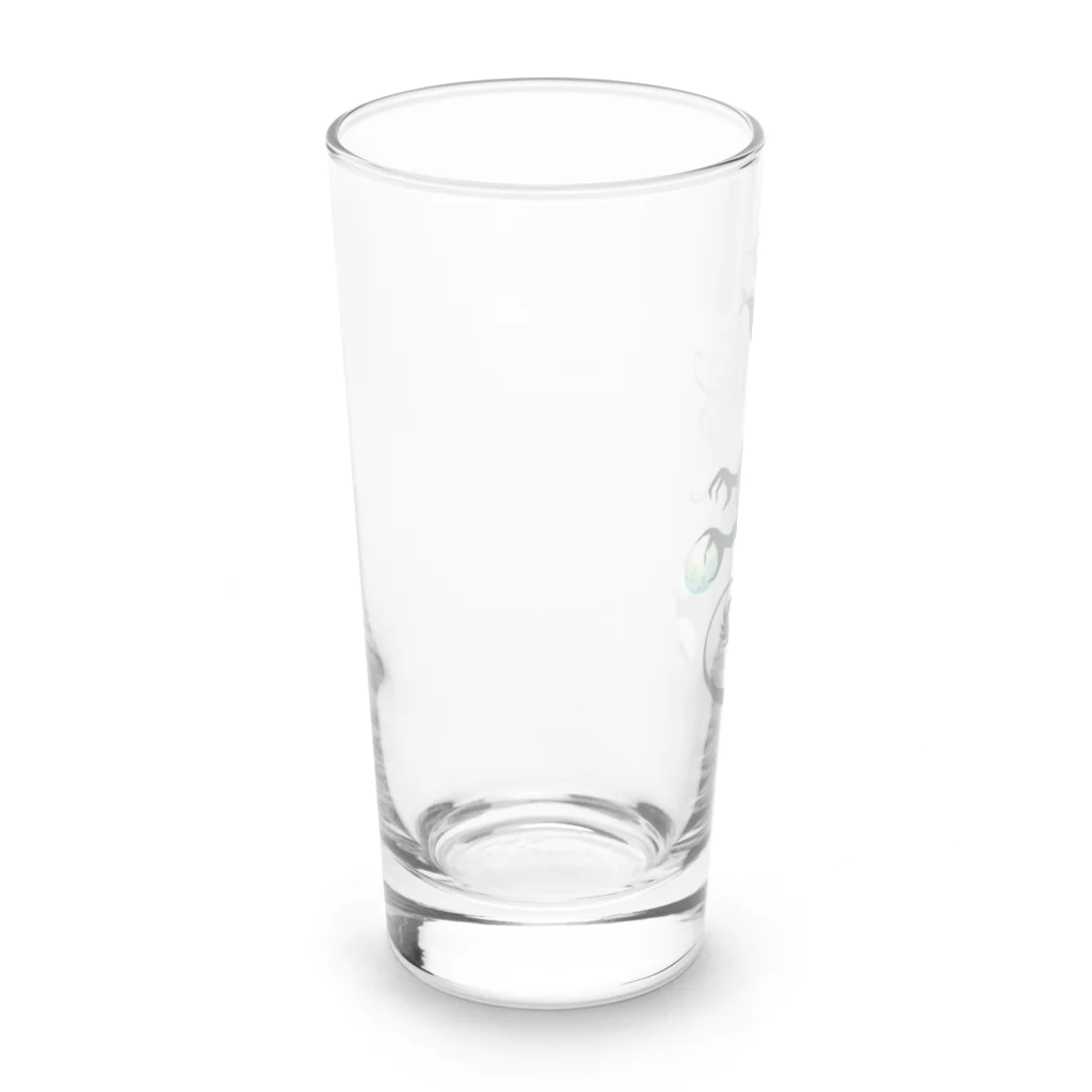 Sparkle＆Artのオパールドラゴングラス（10月誕生石） Long Sized Water Glass :left