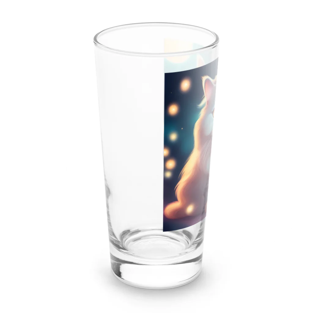 レモングラスのごきげんなペルシャ猫 Long Sized Water Glass :left