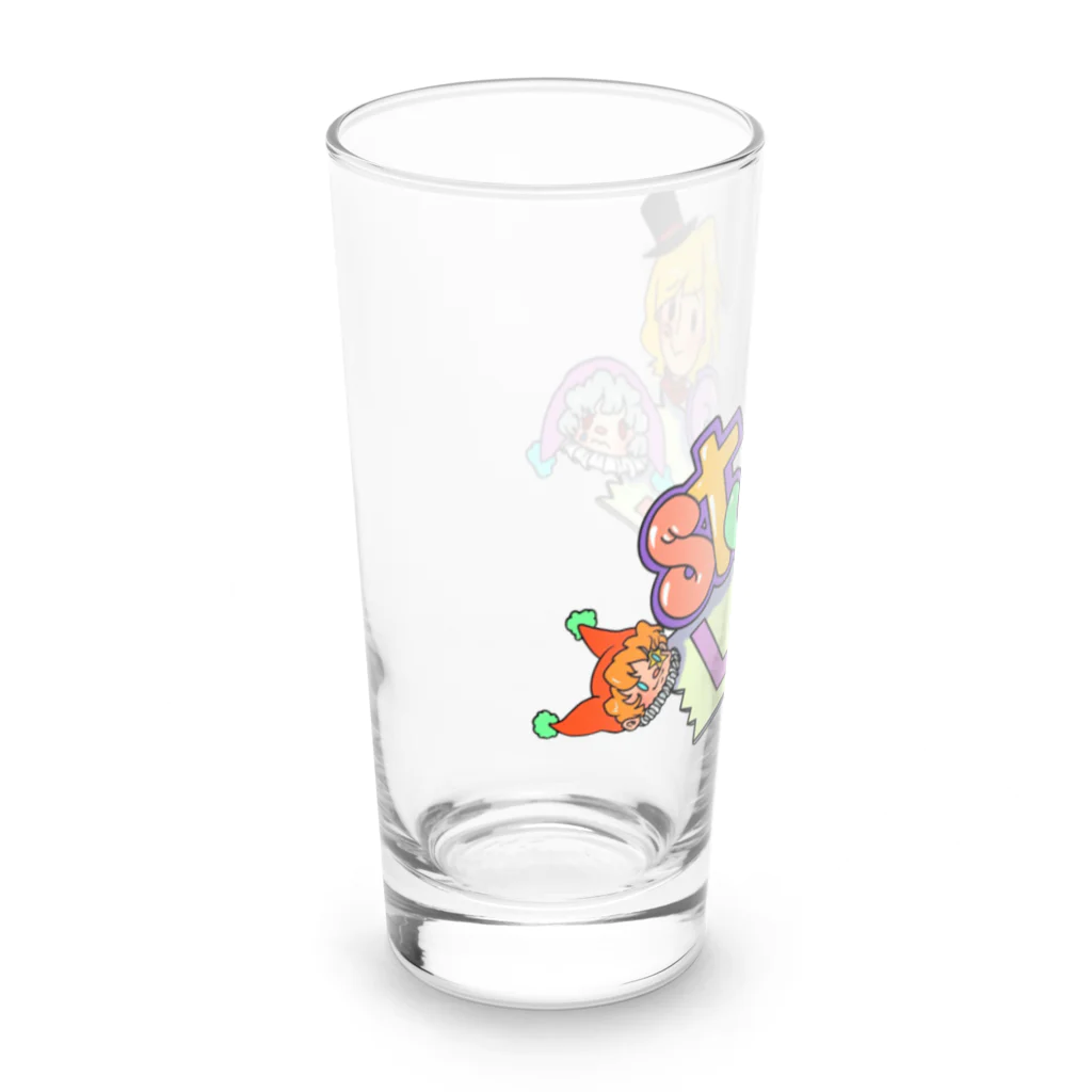 Studio L.O.LのStudioL.O.L【カラフルロゴ斜め】 Long Sized Water Glass :left