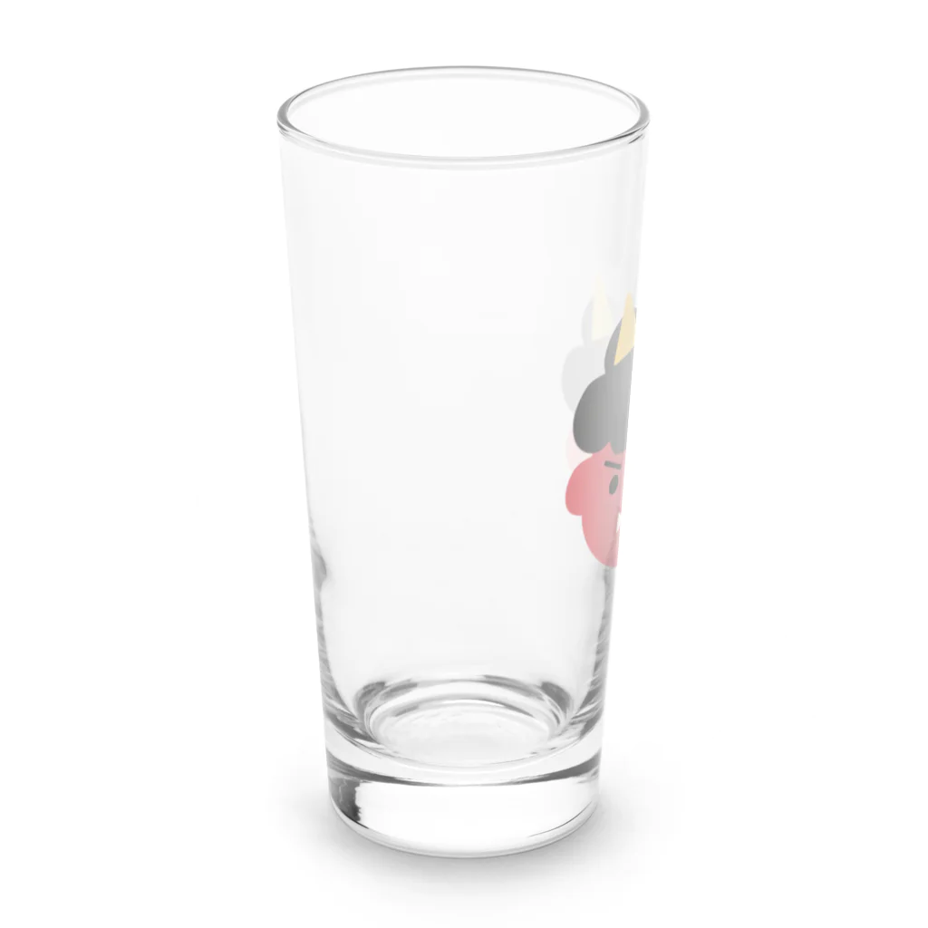 つきしょっぷのあかおに Long Sized Water Glass :left