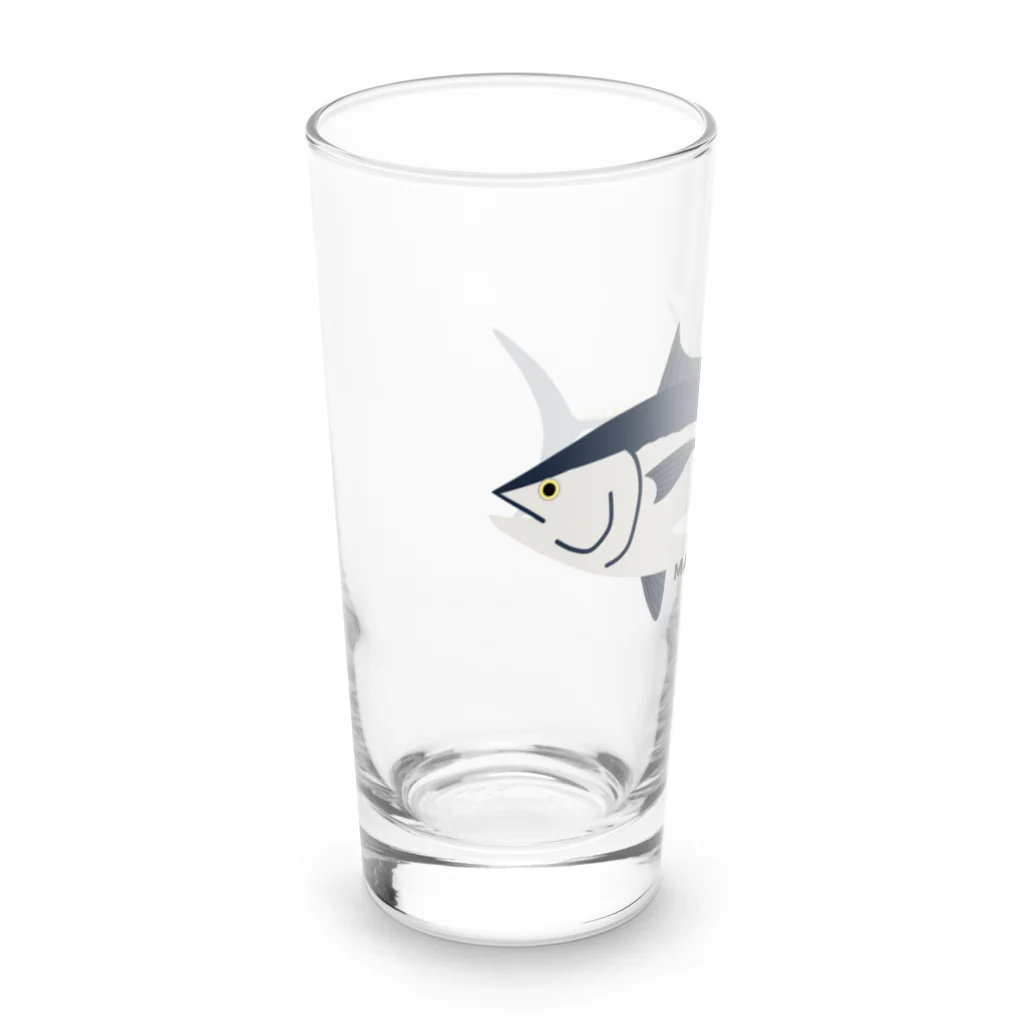 あざらしの7つどうぐの止まらない止まれない！マグロ Long Sized Water Glass :left