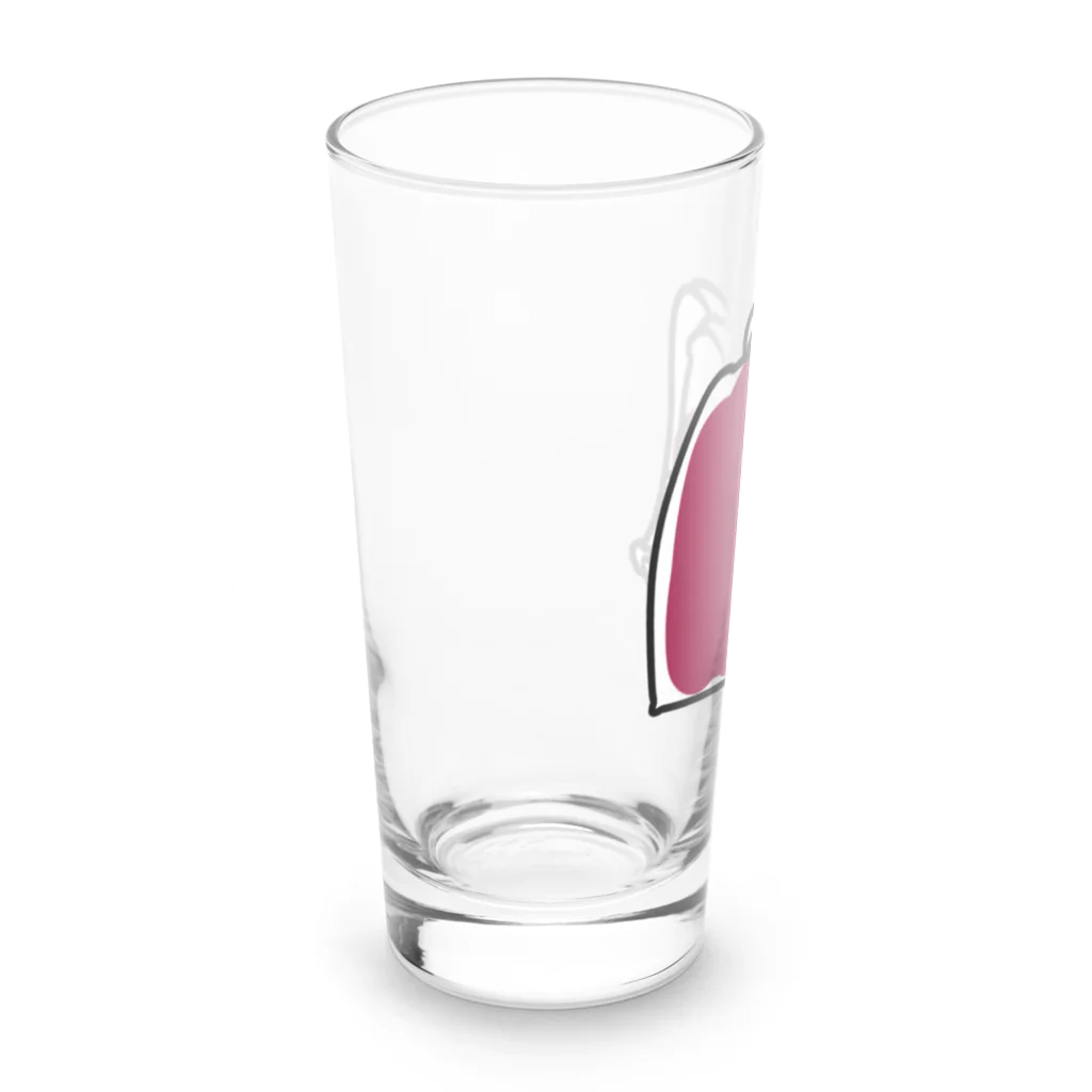 タカのどきどき赤いランドセル Long Sized Water Glass :left