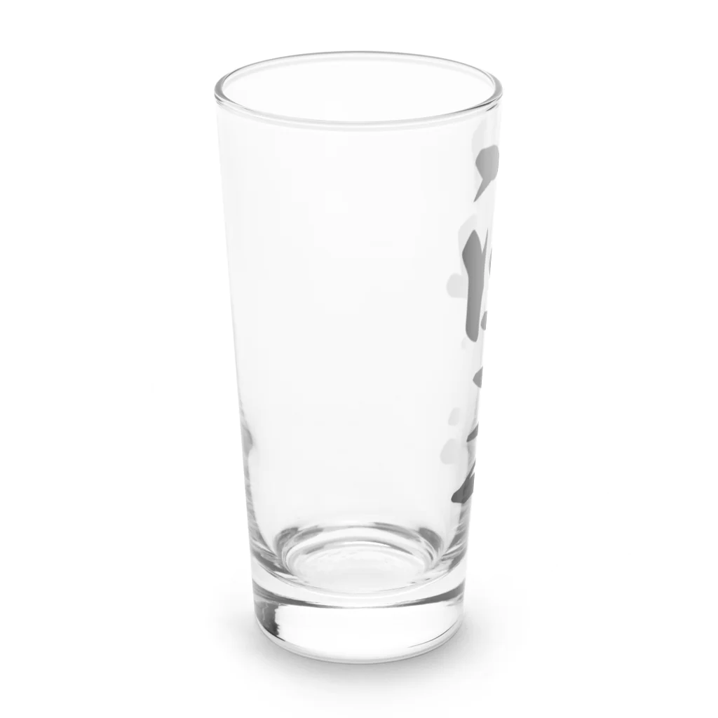 着る文字屋の温玉 Long Sized Water Glass :left
