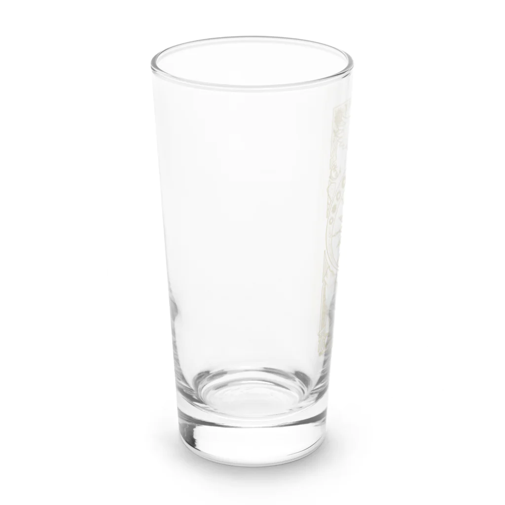 甘漏り屋の星月白夜の狼梟 Long Sized Water Glass :left