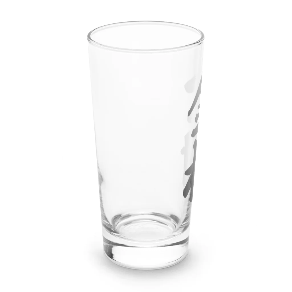 着る文字屋の金柑 Long Sized Water Glass :left