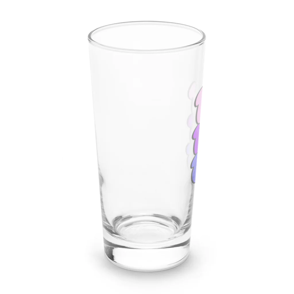 1000屋のカロリーベアだんご Long Sized Water Glass :left