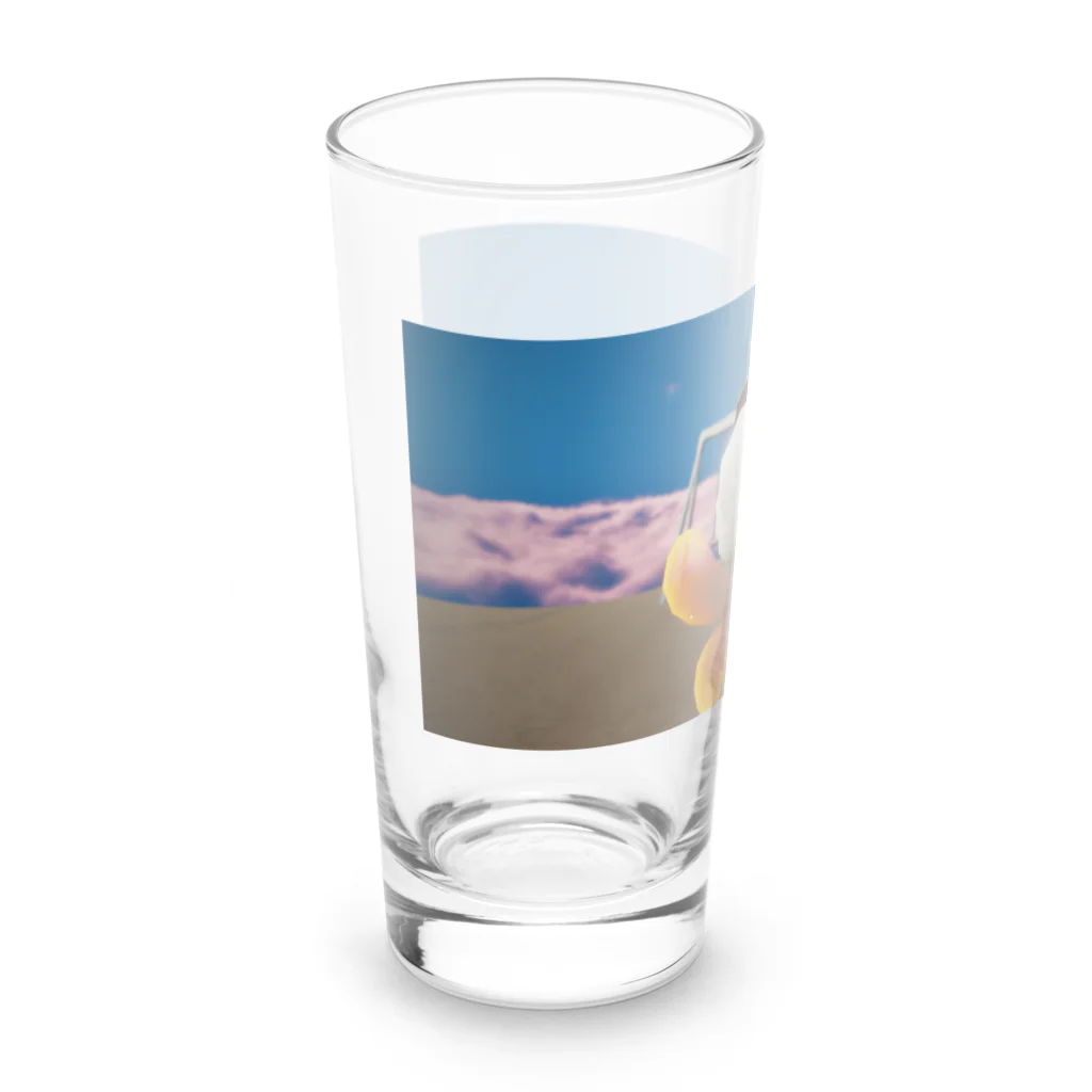 花の屋のsky星を紡ぐ子どもたち Long Sized Water Glass :left