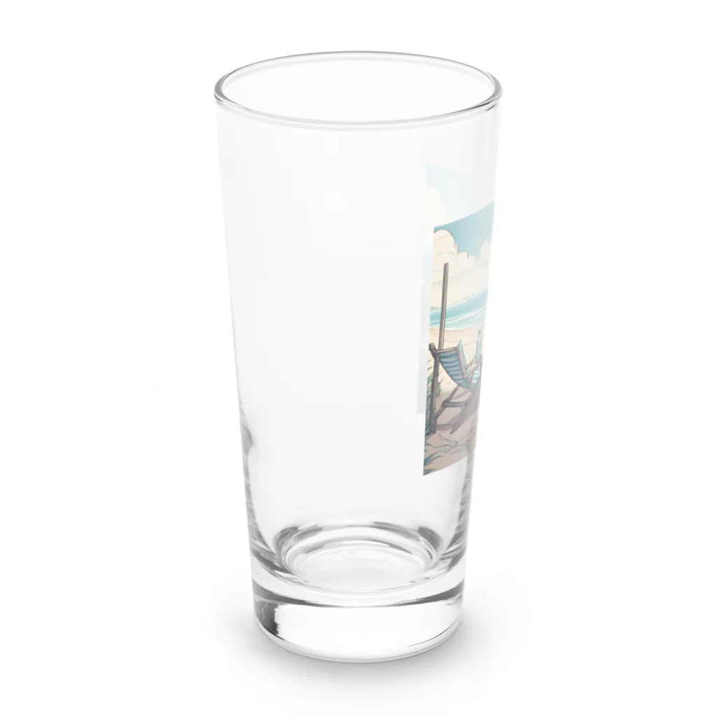 eltenのあの夏 Long Sized Water Glass :left