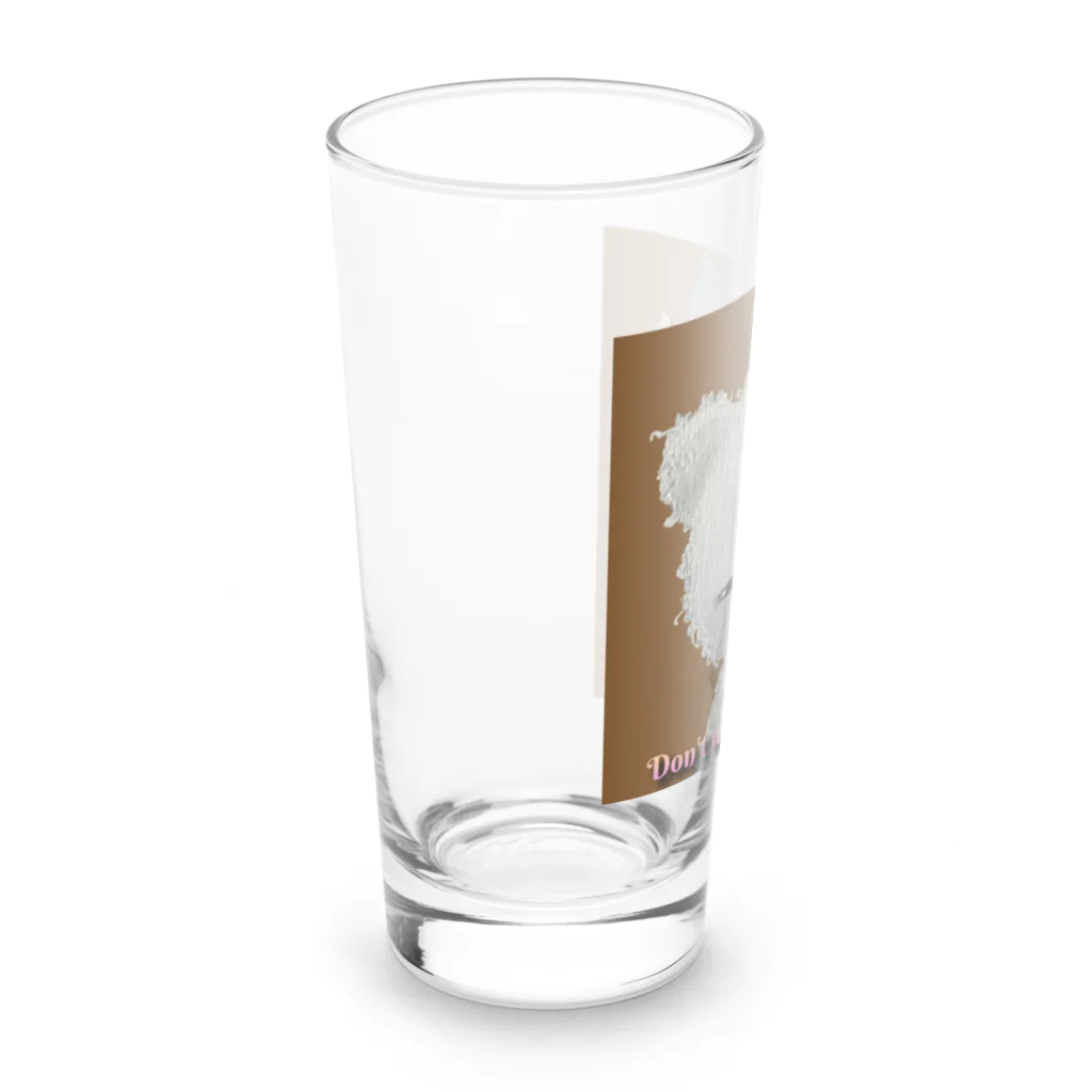 雑貨屋みちゴローの楽しくやろうぜ Long Sized Water Glass :left