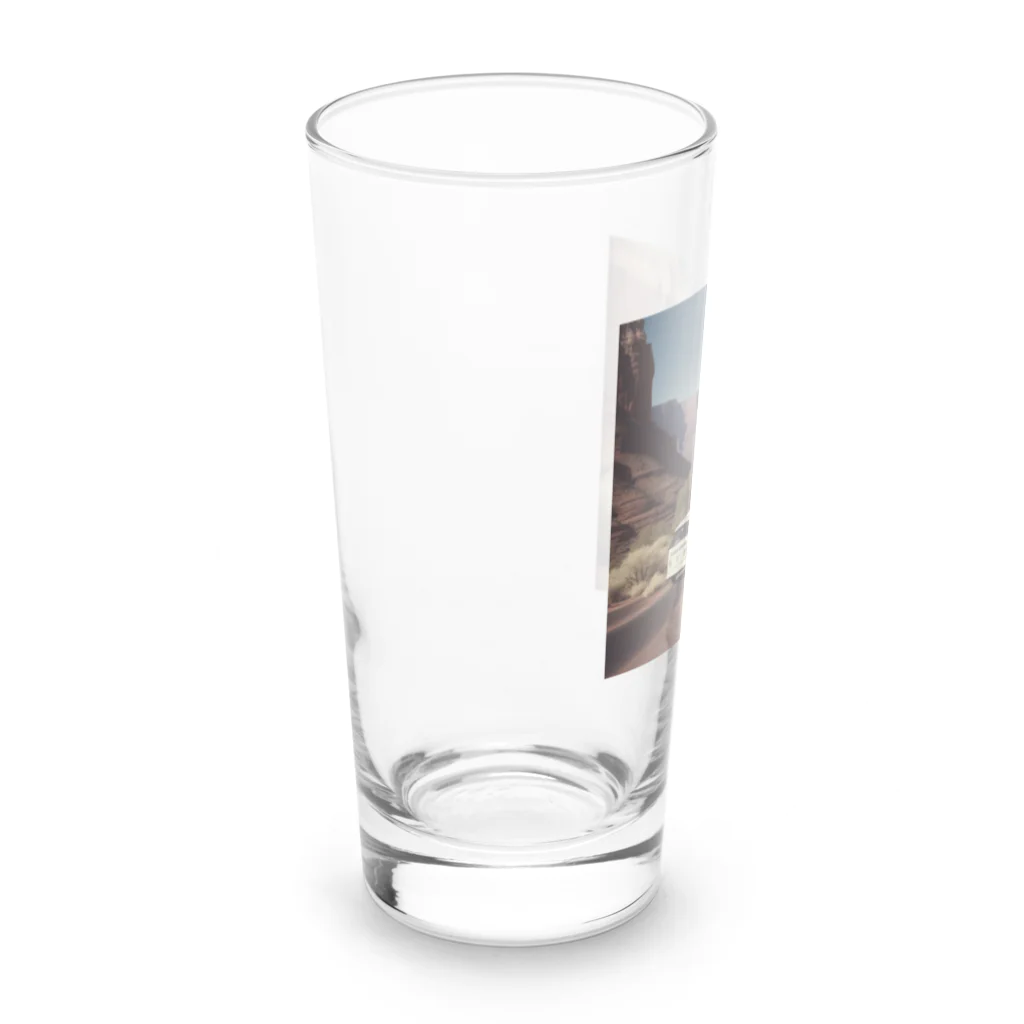 ta95のピラミッド（エジプト）を旅するワーゲンバス Long Sized Water Glass :left