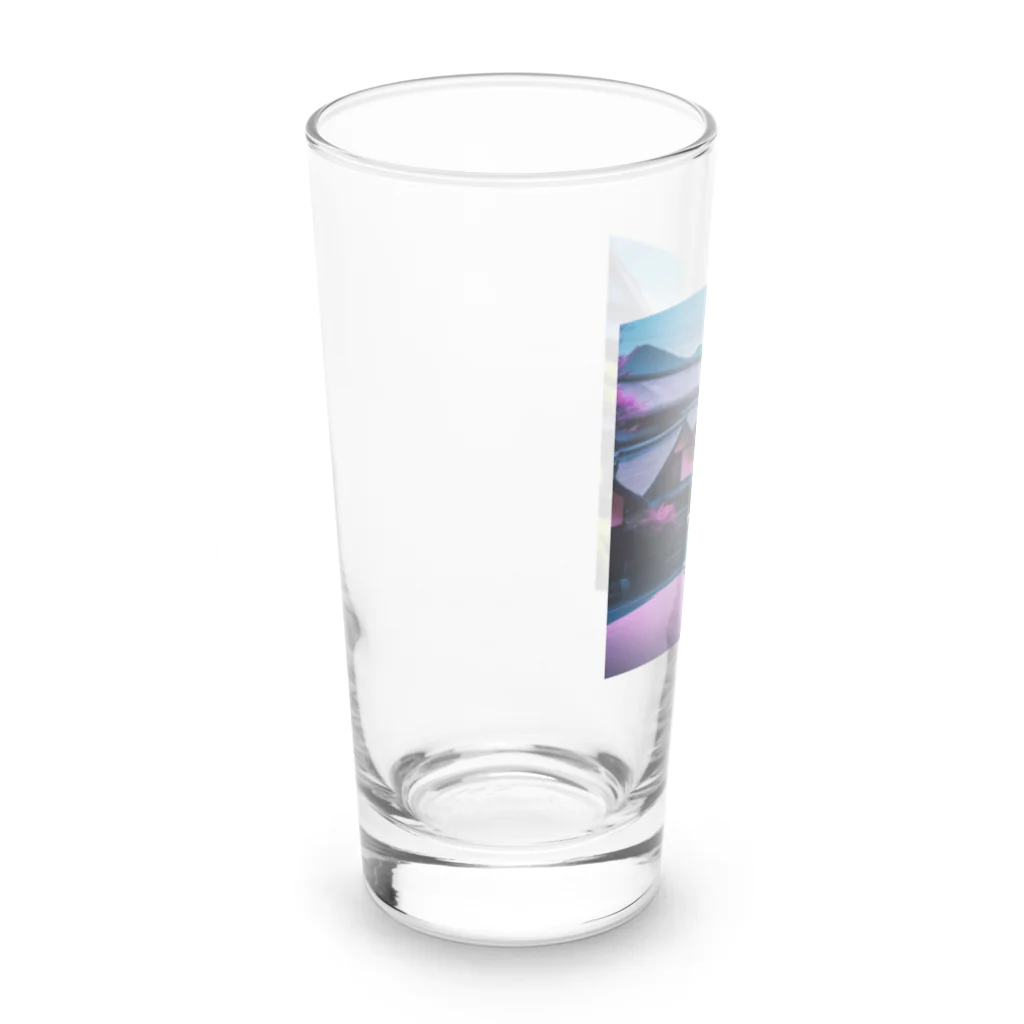 ta95の五箇山合掌造り集落（岐阜県）を旅するワーゲンバス Long Sized Water Glass :left