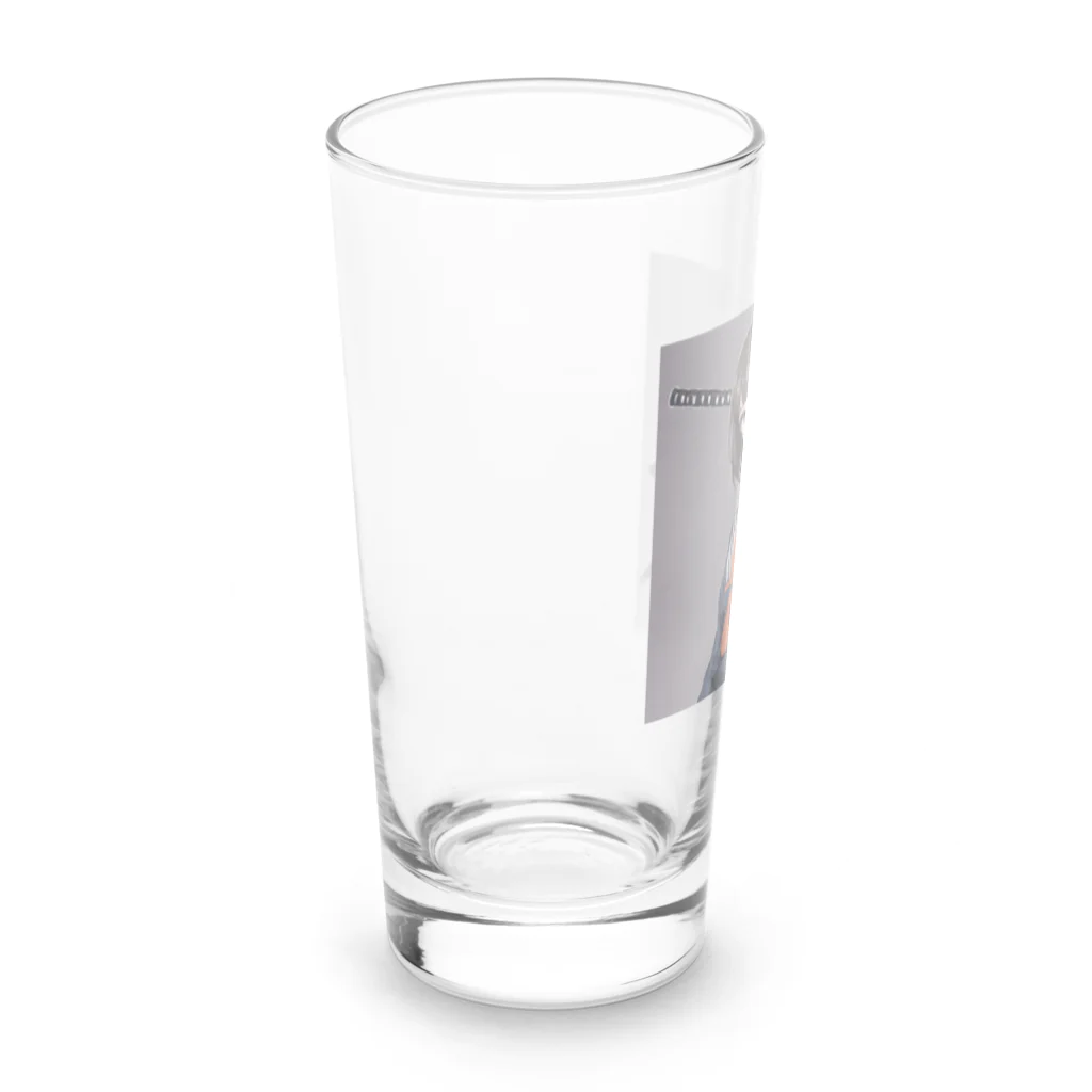 中原ひろふみのSAMURAI女史 Long Sized Water Glass :left