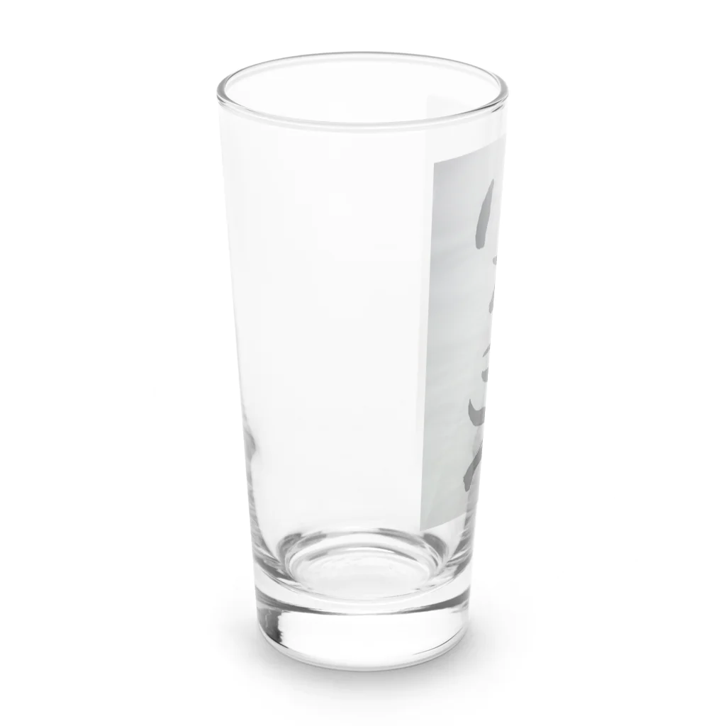 chirochanchannelのチロちゃんじいちゃん習字グッズ。 Long Sized Water Glass :left