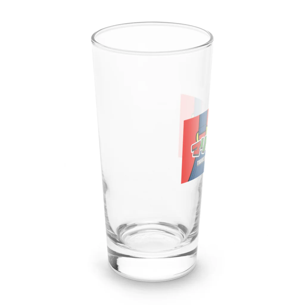 旅するマリオ配達員　放浪の旅中のオリジナルグッズ Long Sized Water Glass :left