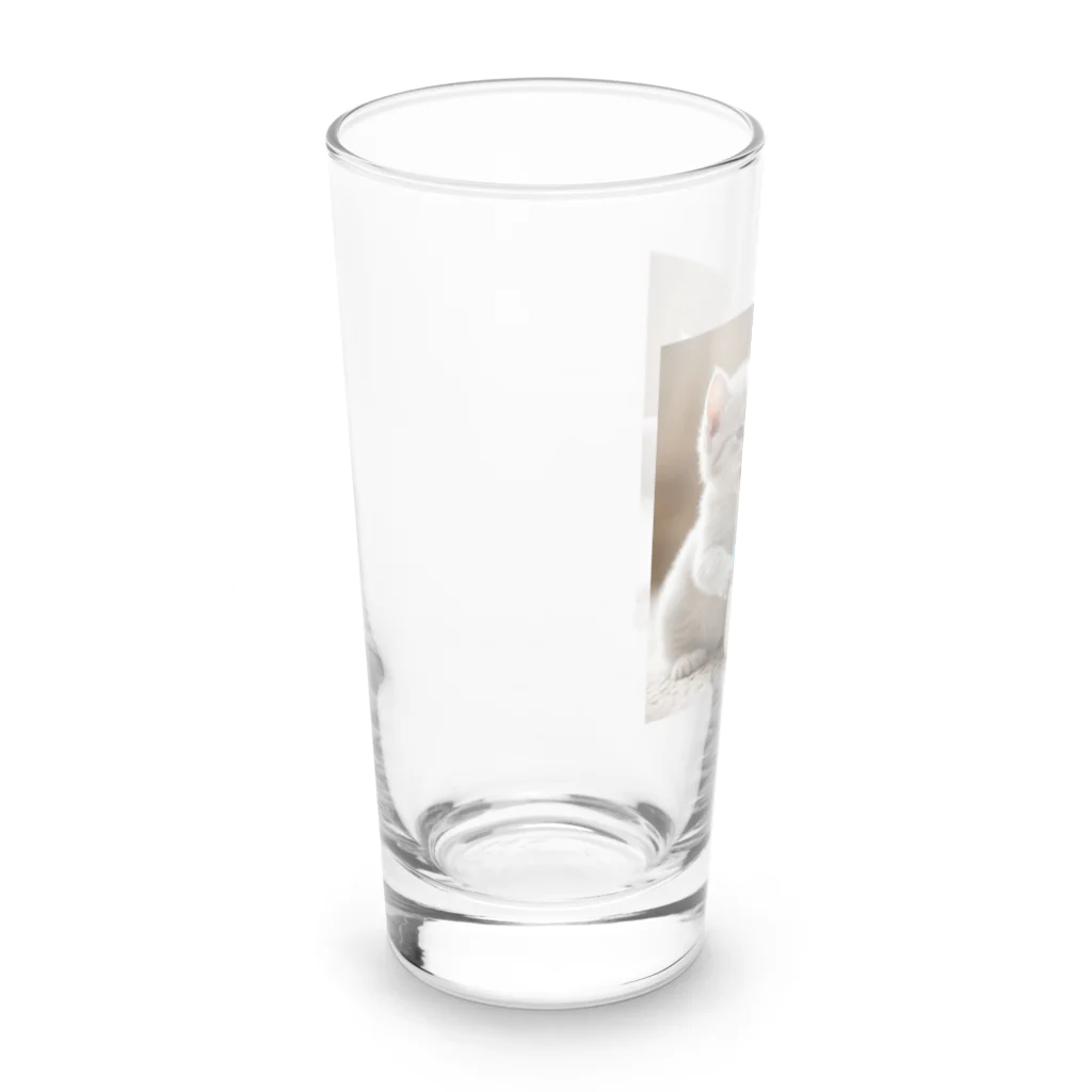 xwd28の双子の子猫 Long Sized Water Glass :left