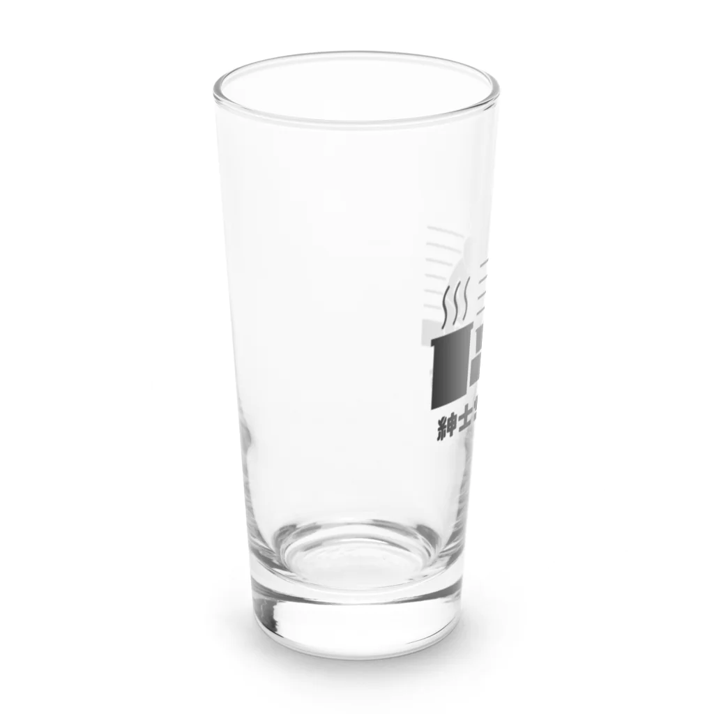 MOONの紳士サウナ連合シリーズ Long Sized Water Glass :left